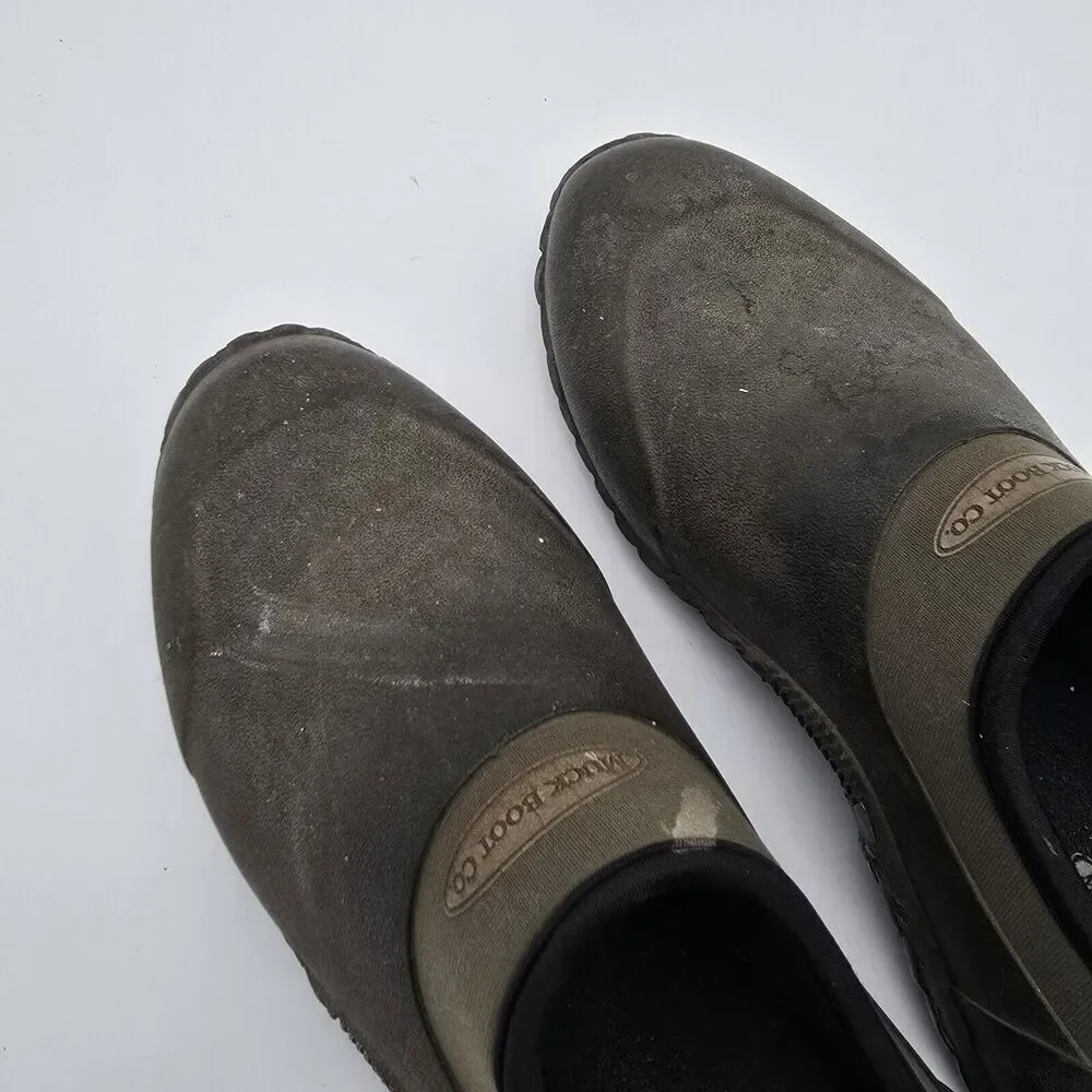 Muck Boot Company Shoes Mens 12 Low Waterproof Slip On Clogs Gardening Water
